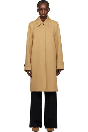 Totême Tan A-Line Car Coat