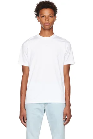 Stone Island White Embroidered T-Shirt