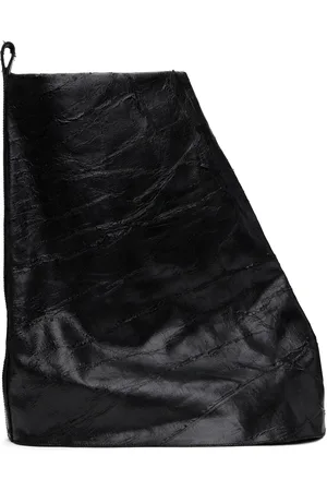 Rick Owens Black Porterville Low Fetish Boots