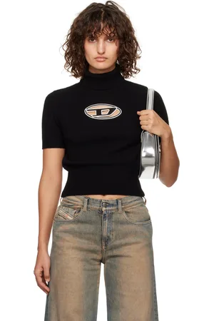 Diesel Black M-Argaret Turtleneck