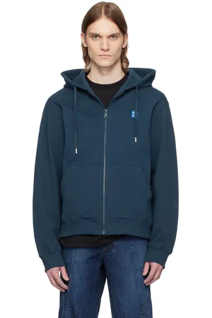 Ader Error Sig; TRS Tag 01 Zip-Up Hoodie