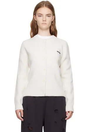 We11 Done Off-White Simply Cardigan