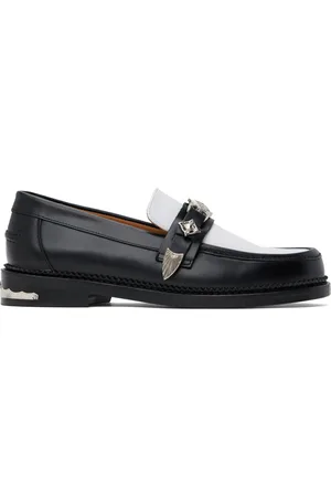 TOGA VIRILIS SSENSE Exclusive White & Black Loafers