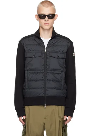 Moncler Black Zip Up Down Jacket