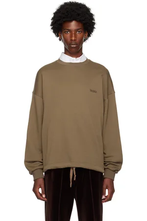 Ermenegildo Zegna Brown Crewneck Sweatshirt