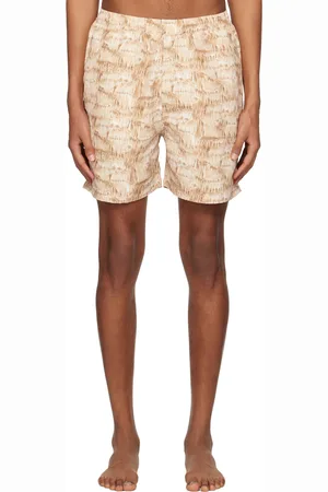 Nanushka Tan Kenan Swim Shorts