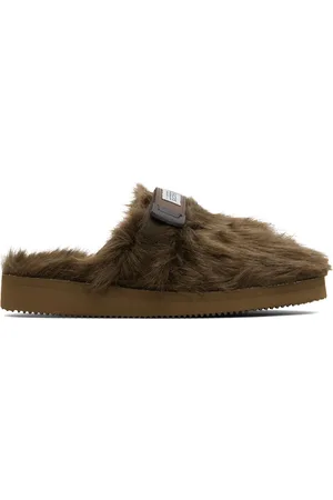 SUICOKE Brown ZAVO-2EU Slippers