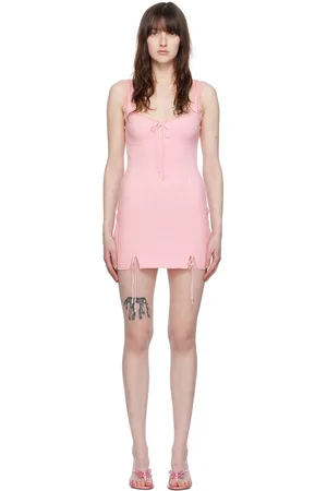 DANIELLE GUIZIO Pink Dainty Minidress