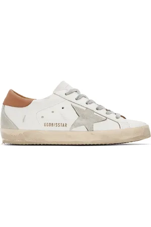 Golden Goose White Super-Star Sneakers