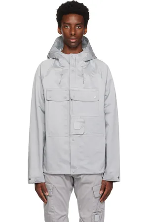 C.P. Company Gray Detachable Patch Jacket