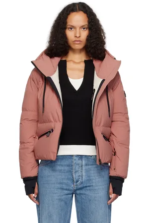 Moncler Pink Allesaz Down Jacket
