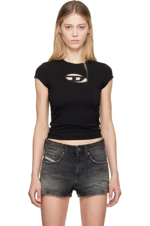Diesel Black T-Angie T-Shirt