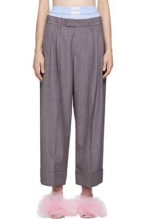 Alexander Wang Gray Layered Trousers