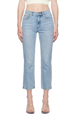Alexander Wang Blue OG High-Rise Stovepipe Jeans