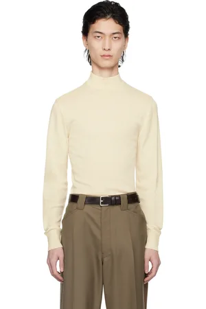 LEMAIRE Off-White Seamless Turtleneck