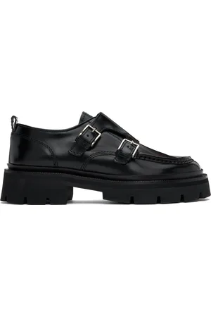 Ami Black Anatomical Monkstraps