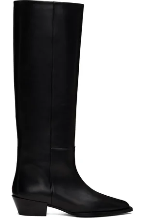 Aeyde Arla Leather Cowboy Tall Boots