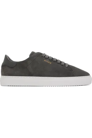 Axel Arigato Gray Clean 90 Suede Sneakers