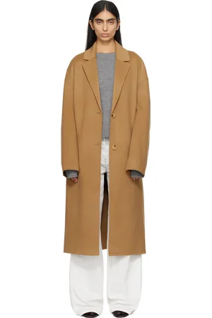 Totême Tan Doublé Cocoon Coat