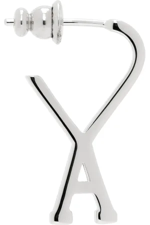 Ami Silver Ami de Coeur Single Earring