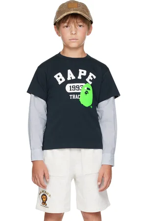 BAPE Kids Layered Long Sleeve T-Shirt