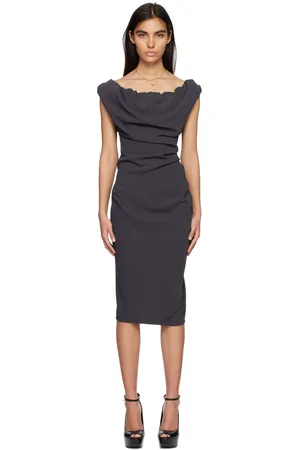 Vivienne Westwood Blue Ginnie Midi Dress