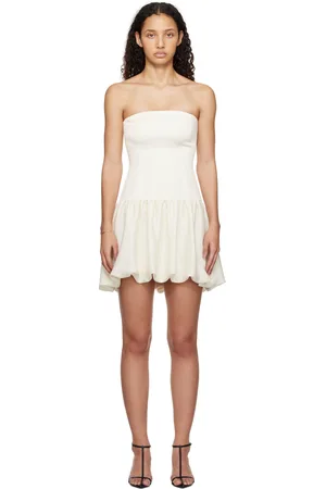 Beaufille Off-White Maro Minidress