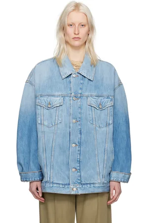 Acne Studios Blue Oversized Denim Jacket