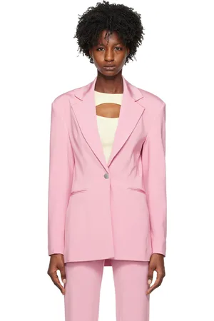 REMAIN Birger Christensen Pink Boxy Blazer