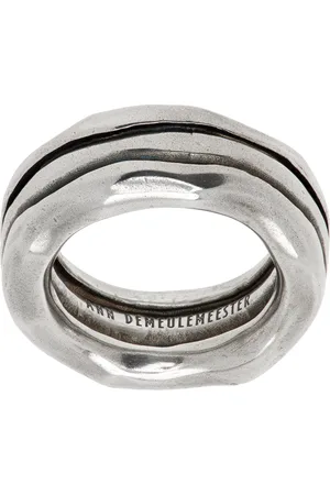 ANN DEMEULEMEESTER Silver Suzette Bolt Ring