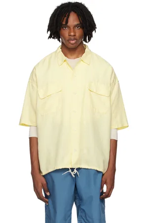 NANAMÍCA Yellow Open Collar Shirt