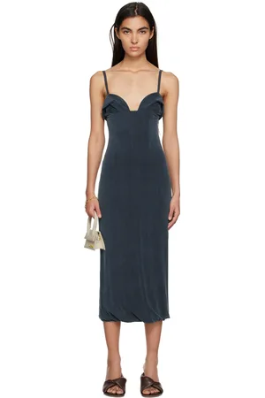 Jacquemus Navy Le Raphia 