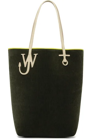 J.W.Anderson Green Tall Anchor Tote