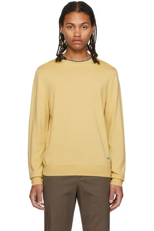 Paul Smith Yellow Embroidered Sweater