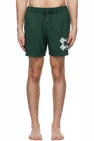 AMIRI Green MA Quad Swim Shorts