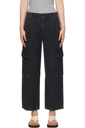 AGOLDE Black Jericho Trousers