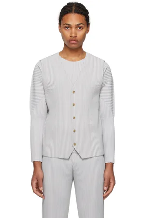 Issey Miyake Gray Basics Vest