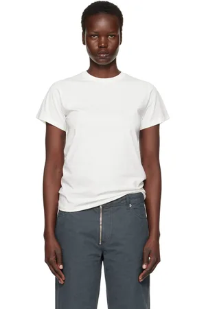 Baserange White Regenerative Cotton T-shirt