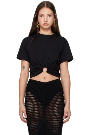 Paco rabanne Black Piercing T-shirt