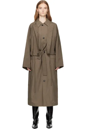UMBER POSTPAST Natural Dyed Double Layered Coat