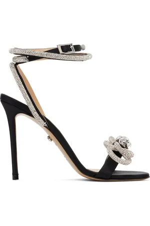 Mach & Mach Double Bow 110 Heeled Sandals