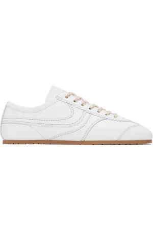 DRIES VAN NOTEN White Leather Sneakers