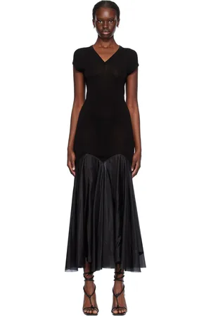 Rick Owens Black Divine Maxi Dress