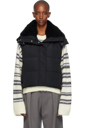 YVES SALOMON Black Ultralight Down Vest