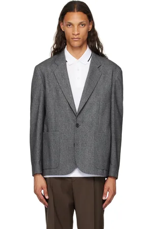HUGO BOSS Gray Lined Blazer