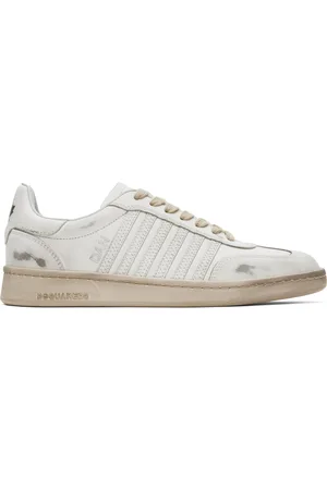Dsquared2 Off-White Dirty Boxer Sneakers