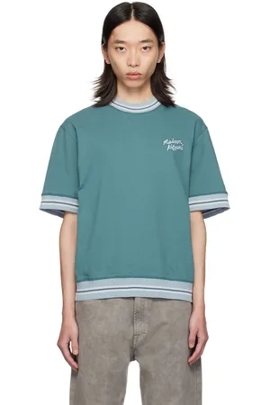 Maison Kitsuné Blue Oversize T-Shirt