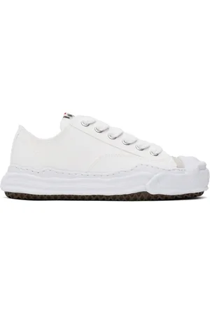 Maison Mihara Yasuhiro Off- Hank OG Sole Canvas Low-Top Sneakers