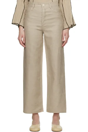 Baserange Beige Navalo Trousers