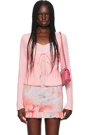 DANIELLE GUIZIO Pink Holly Cardigan